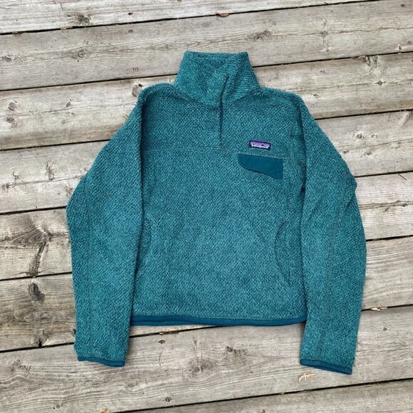 LOT OF 3 Patagonia Fleece Jackets S/M Blue - Picture 4 of 10